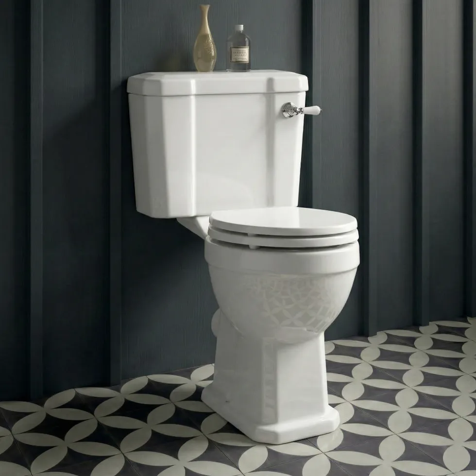 Butler & Rose Catherine Comfort Height Close Coupled Toilet & Cistern (Excluding Seat)