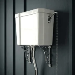 Butler & Rose Catherine Comfort Height High Level Toilet with Pan, Cistern & Flush Pipe