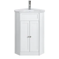 Butler & Rose Catherine Corner Cloakroom Vanity Unit with Basin