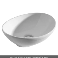 Butler & Rose Catherine 600mm Floorstanding Vanity Unit & Countertop