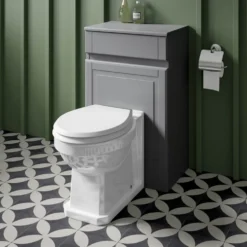 Butler & Rose Catherine Traditional Back to Wall Toilet (Excluding Seat)