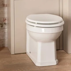 Butler & Rose Catherine Traditional Back to Wall Toilet (Excluding Seat)