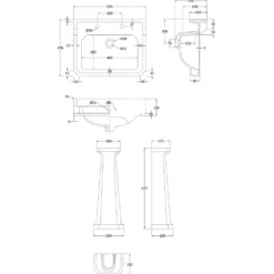 Butler & Rose Catherine Traditional Bathroom Suite