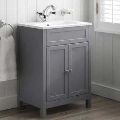 Butler & Rose Catherine Traditional Floorstanding Vanity Unit with Basin