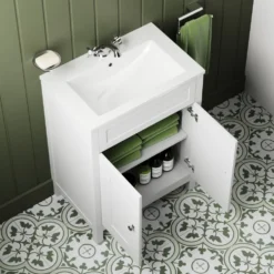 Butler & Rose Catherine Traditional Floorstanding Vanity Unit with Basin