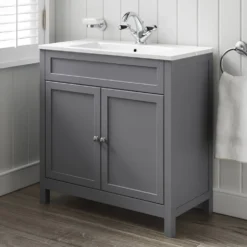 Butler & Rose Catherine Traditional 800mm Floorstanding Vanity Unit with Basin