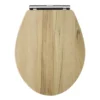 Butler & Rose Catherine Walnut Finish Soft Closing Top Fix Toilet Seat