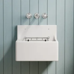 Butler & Rose Ceramic Fireclay Cleaner Sink - 455 x 396mm