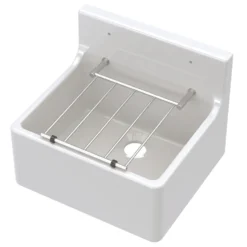 Butler & Rose Ceramic Fireclay Cleaner Sink - 455 x 396mm