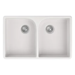 Butler & Rose Ceramic Fireclay Double Belfast Kitchen Sink - 795 x 500mm