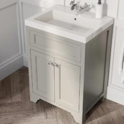 Butler & Rose Charlotte 600mm Floorstanding Vanity Unit & Basin