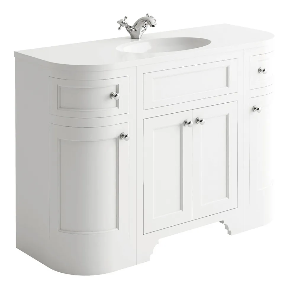Butler & Rose Charlotte 1200mm Floorstanding Vanity Unit & Basin