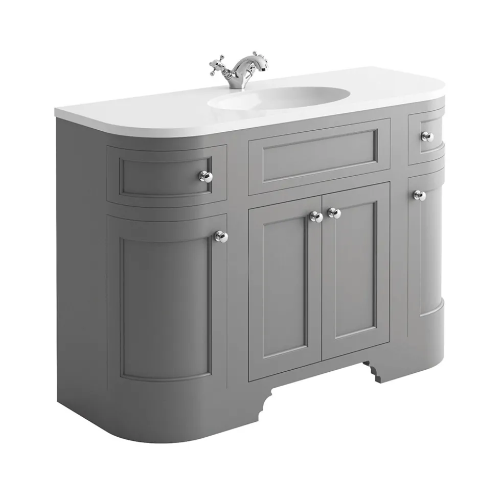 Butler & Rose Charlotte 1200mm Floorstanding Vanity Unit & Basin