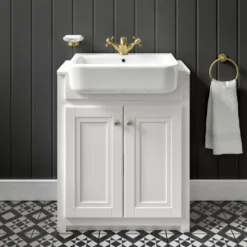 Butler & Rose Darcy Traditional Floorstanding Vanity Unit with Belfast Basin