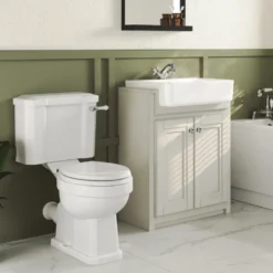 Butler & Rose Darcy Traditional Toilet & Vanity Unit Bathroom Suite