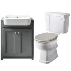 Butler & Rose Darcy Traditional Toilet & Vanity Unit Bathroom Suite