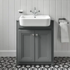 Butler & Rose Darcy Traditional Toilet & Vanity Unit Bathroom Suite