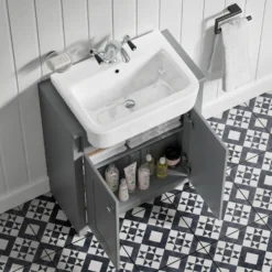 Butler & Rose Darcy Traditional Toilet & Vanity Unit Bathroom Suite