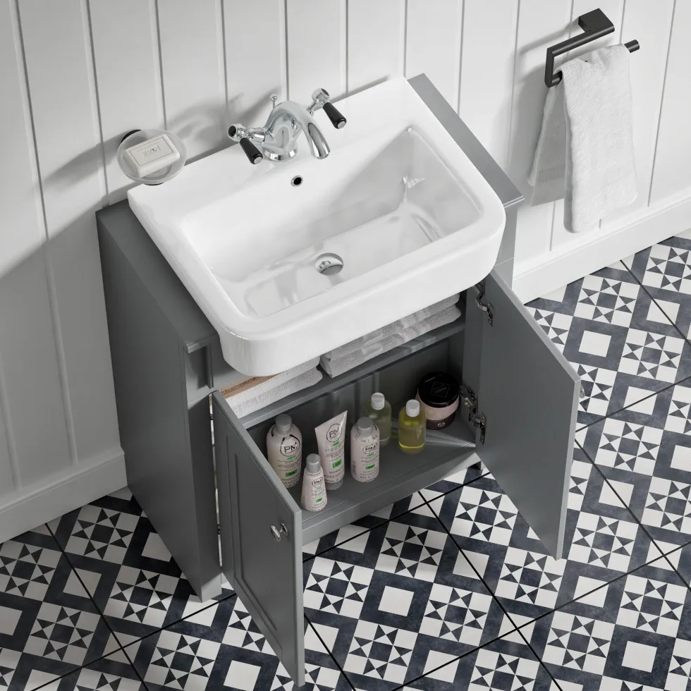 Butler & Rose Darcy Traditional Toilet & Vanity Unit Bathroom Suite
