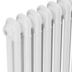 Butler & Rose Designer 2 Column Vertical Radiator - Gloss White - 1500mm Tall