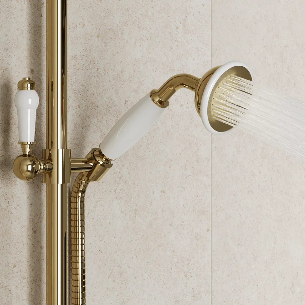 Butler & Rose Eliza Traditional 2 Outlet Exposed Shower Kit