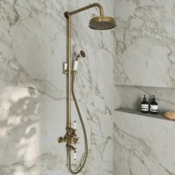 Butler & Rose Eliza Traditional 2 Outlet Exposed Shower Kit