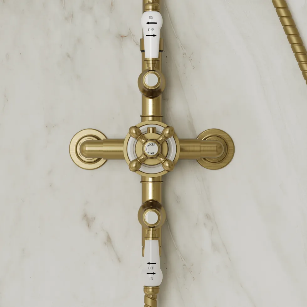 Butler & Rose Eliza Traditional 2 Outlet Exposed Shower Kit