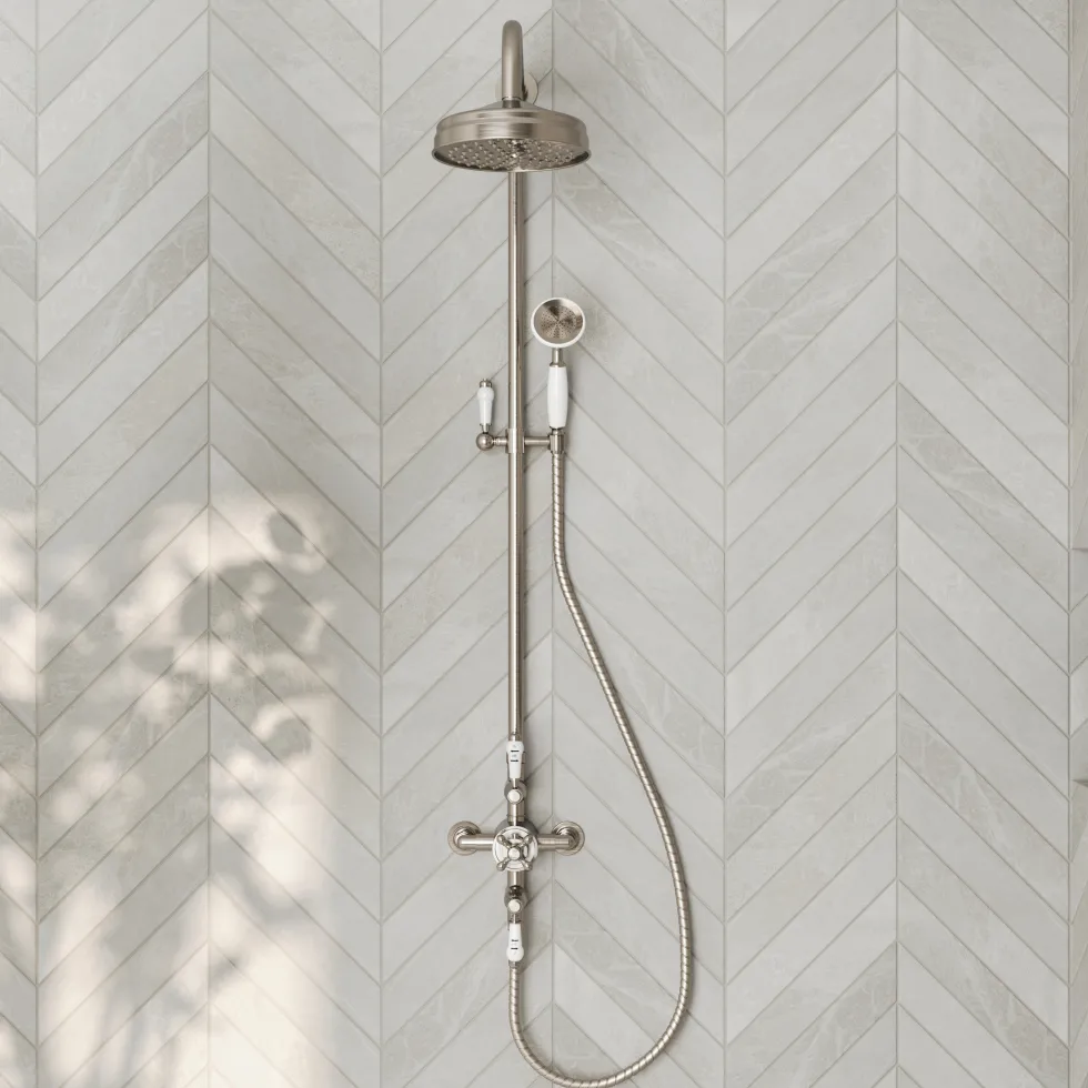 Butler & Rose Eliza Traditional 2 Outlet Exposed Shower Kit