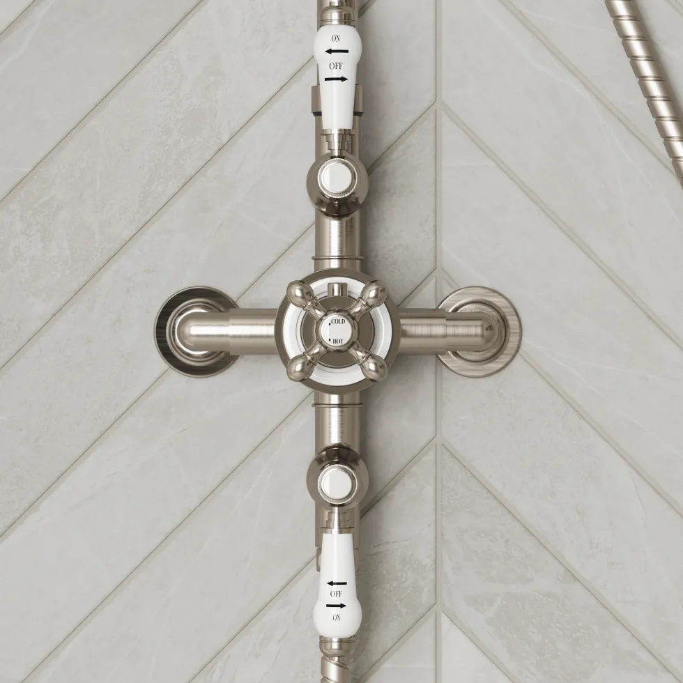 Butler & Rose Eliza Traditional 2 Outlet Exposed Shower Kit