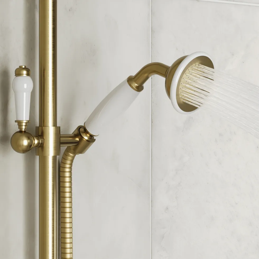 Butler & Rose Eliza Traditional 2 Outlet Exposed Shower Kit