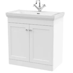 Butler & Rose Ophelia 800mm Floorstanding 2 Door Vanity Unit & Basin