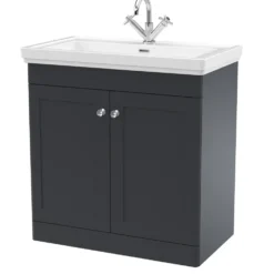 Butler & Rose Ophelia 800mm Floorstanding 2 Door Vanity Unit & Basin