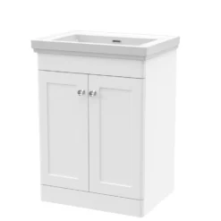 Butler & Rose Ophelia 600mm Floorstanding 2 Door Vanity Unit & Basin