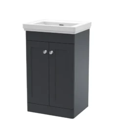 Butler & Rose Ophelia 500mm Floorstanding 2 Door Vanity Unit & Basin