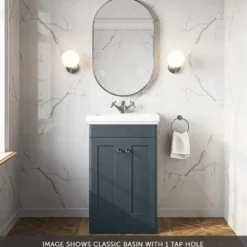 Butler & Rose Ophelia 500mm Floorstanding 2 Door Vanity Unit & Basin
