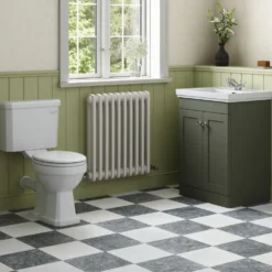 Butler & Rose Ophelia Traditional Toilet & 600mm Floorstanding Vanity Unit Bathroom Suite