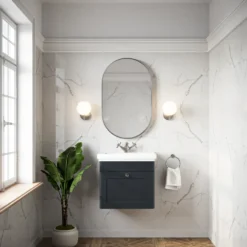 Butler & Rose Ophelia Traditional Toilet & 500mm Wall Hung Vanity Unit Bathroom Suite