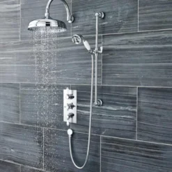 Butler & Rose Victoria 2 Outlet Triple Concealed Thermostatic Shower Valve