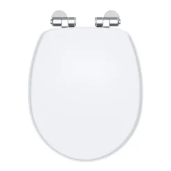 Butler & Rose Winston Soft Close White Gloss Toilet Seat - Gloss White