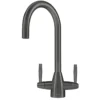 Caple Avel Twin Lever Mono Kitchen Mixer - Gunmetal