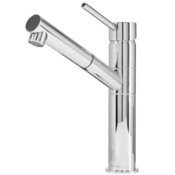 Caple Brookline Single Lever Pull Out Mono Kitchen Mixer - Chrome