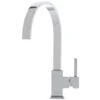 Caple Delta Single Lever Mono Kitchen Mixer - Chrome