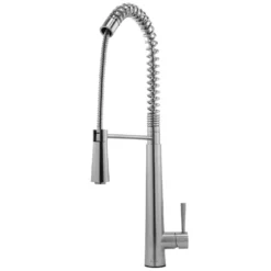 Caple Howe Professional Single Lever Mono Pull Out Kitchen Tap - Brushed Stainless Steel