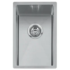 Caple Mode 0.5 Bowl Inset/Undermount Brushed Stainless Steel Sink & Waste Kit - 290 x 440mm