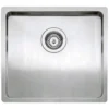 Caple Mode Inset or Undermount Brushed Stainless Steel Drainer & Waste Kit - 490 x 440mm
