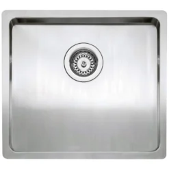 Caple Mode Inset or Undermount Brushed Stainless Steel Drainer & Waste Kit - 490 x 440mm