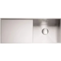 Caple Nada 1 Bowl Satin Stainless Steel Sink & Waste Kit - 1010 x 440mm