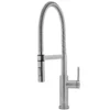 Caple Navitis Single Lever Mono Pull Out Spray Tap - Stainless Steel