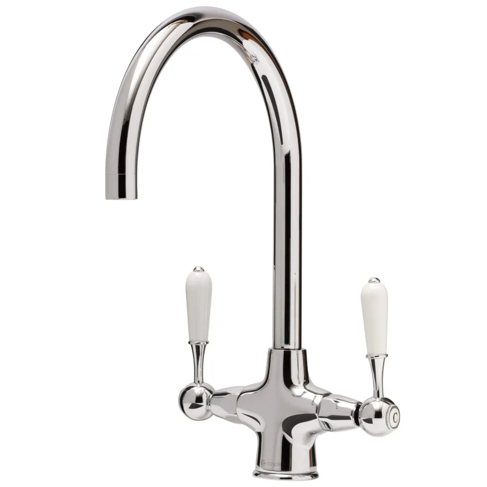 Caple Shaftsbury Traditional Mono Kitchen Mixer - Chrome