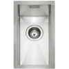 Caple Zero 0.5 Bowl Inset or Undermount Brushed Stainless Steel Sink & Waste Kit - 250 x 450mm